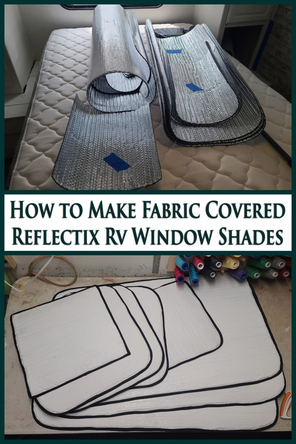 DIY RV Window Shades [Shade, Privacy, & Temperature Control] - 2 Nerds ...