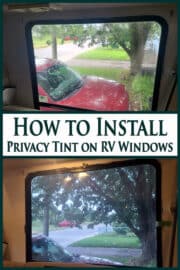 Easy DIY RV Window Tinting [For Privacy & Heat Reduction] - 2 Nerds In ...