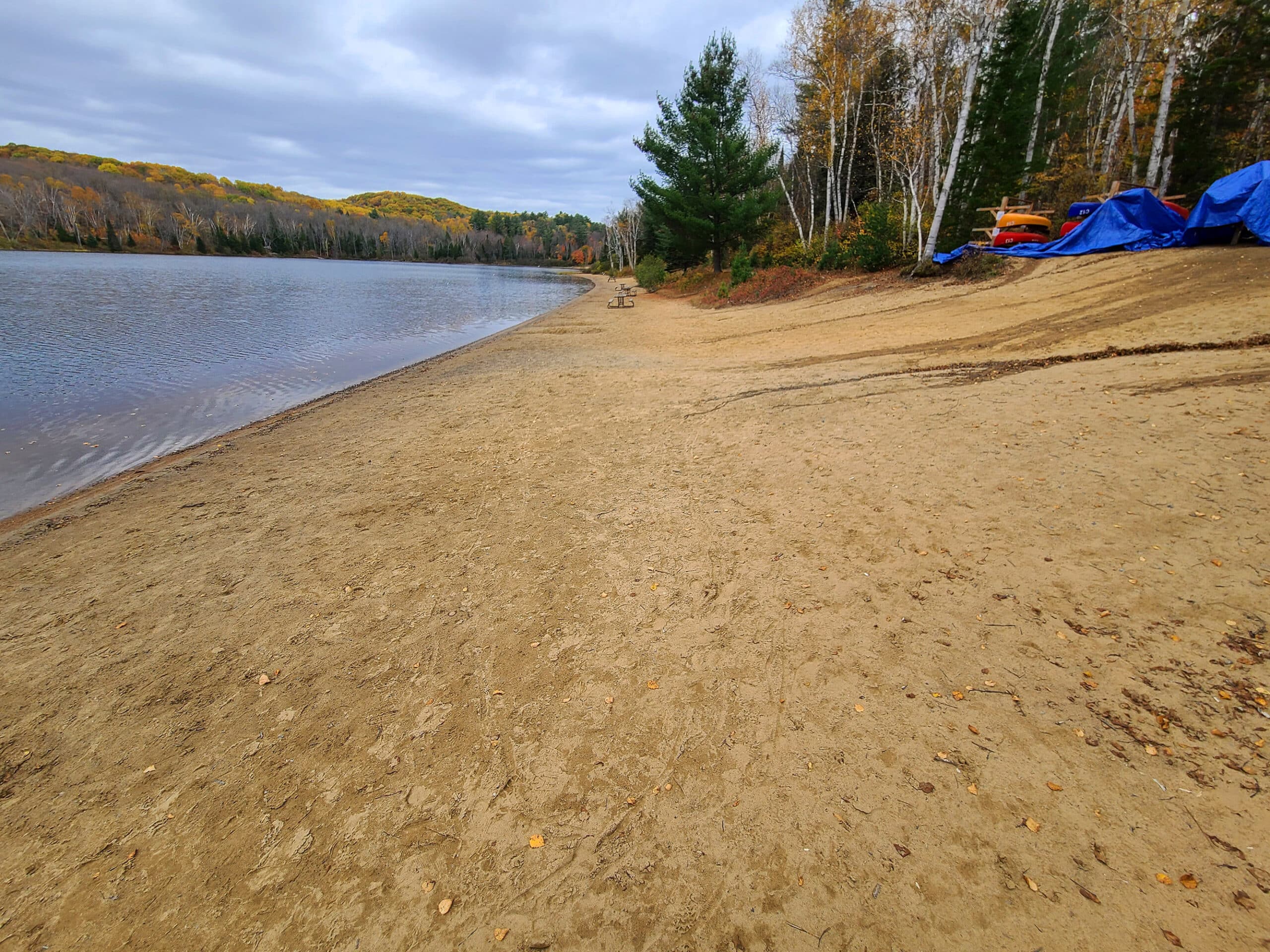 Beach 1 at Arrowhead Provincial Park.