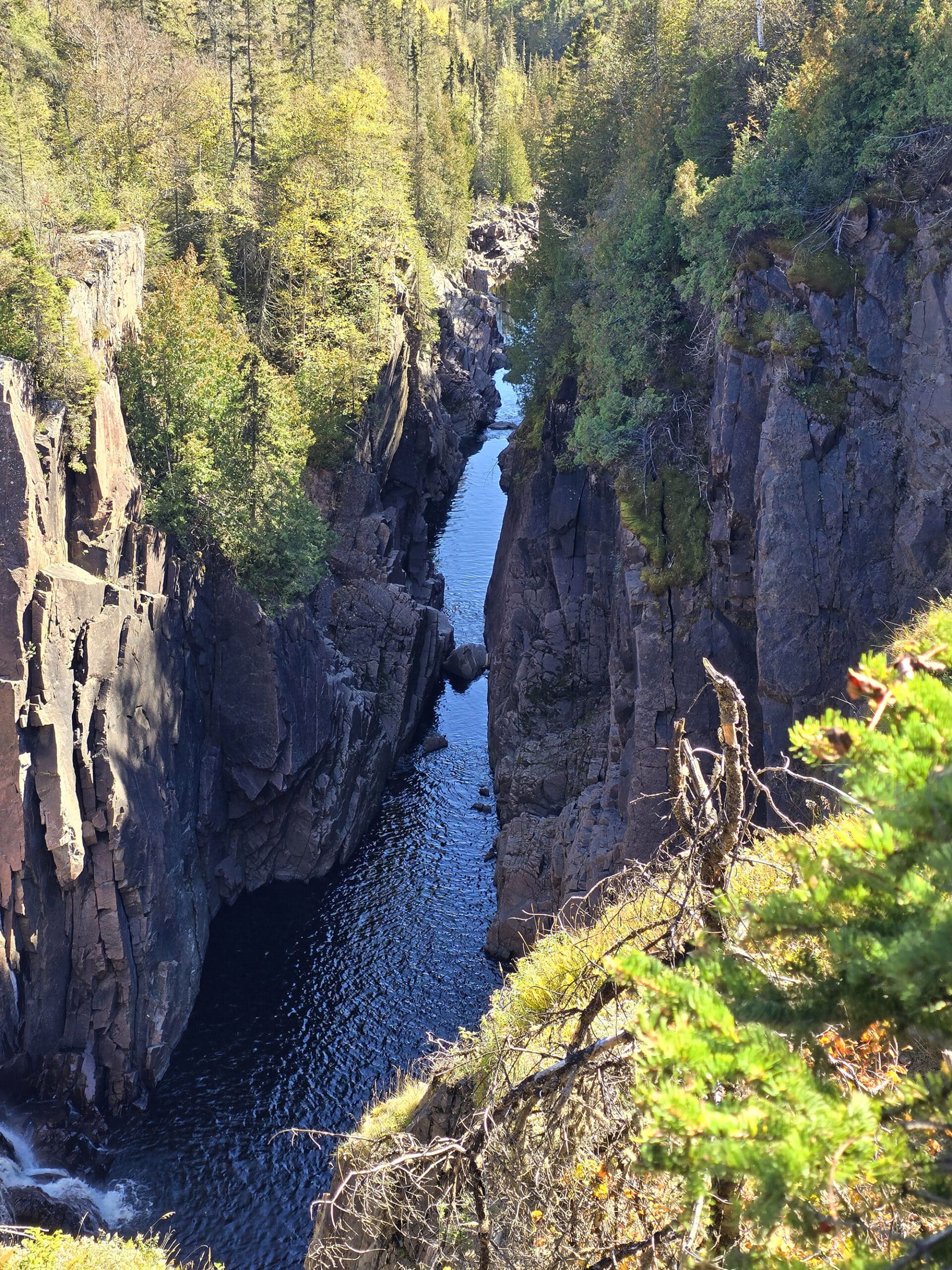 The aguasabon river gorge.