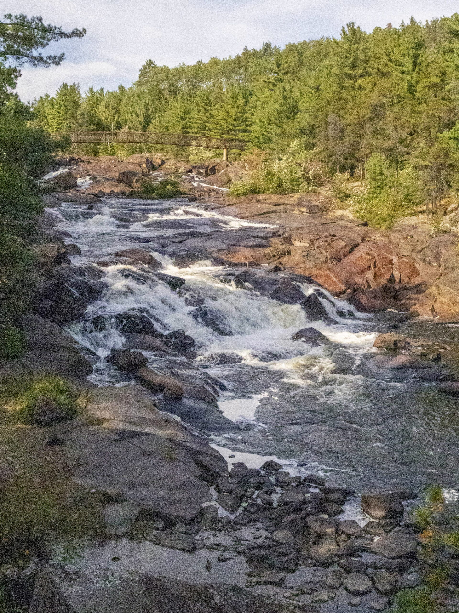 Onaping Falls waterfall.