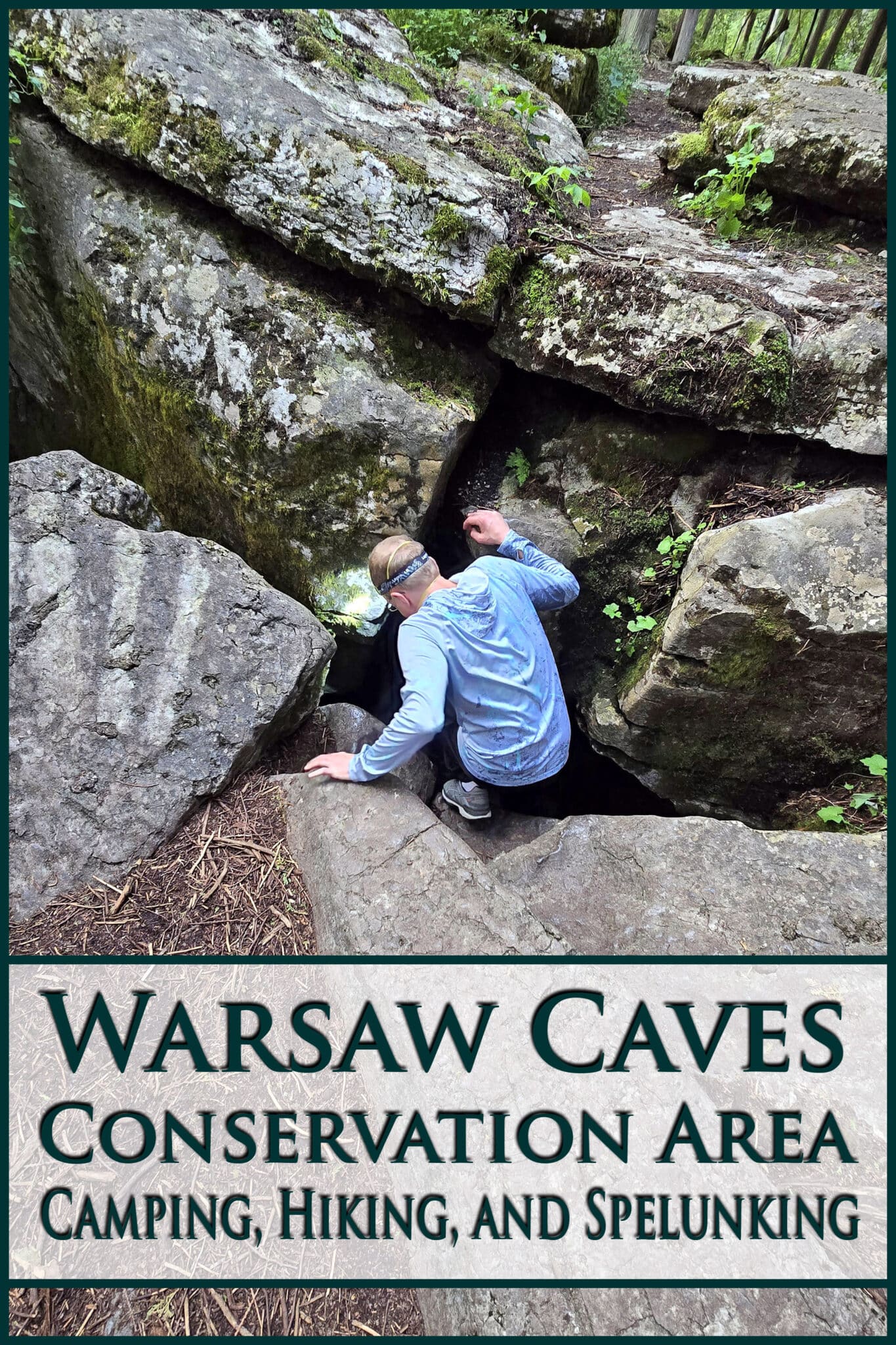 Warsaw Raves Warsaw Caves Conservation Area Campground, Caving & Trails - 2 Nerds In ...