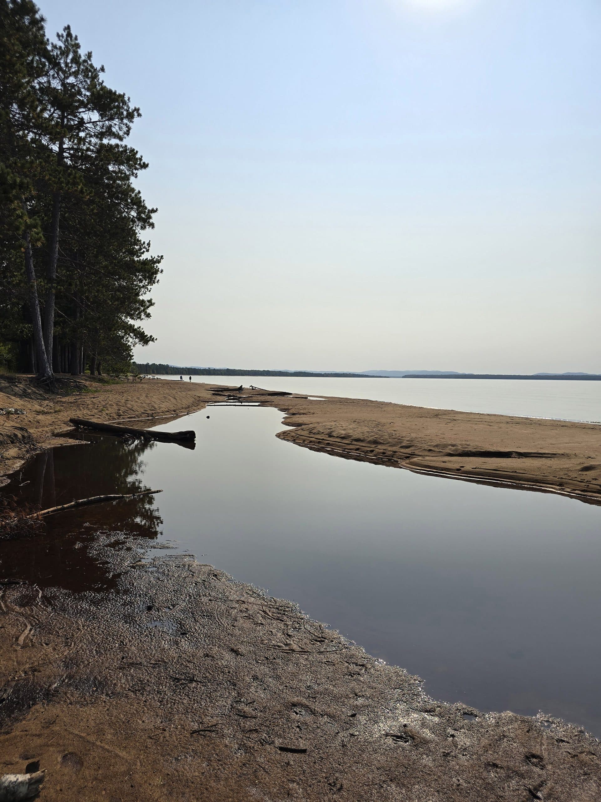 Pancake Bay at Sunrise.