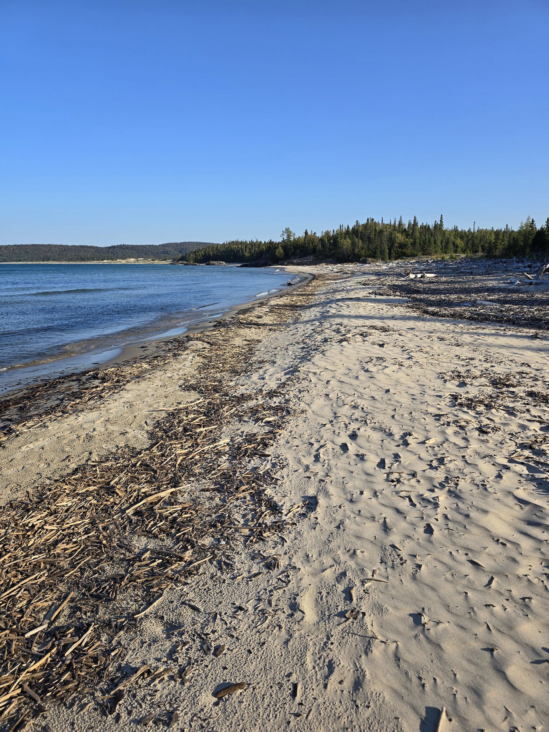 Middle Beach at Pukaskwa National Park.