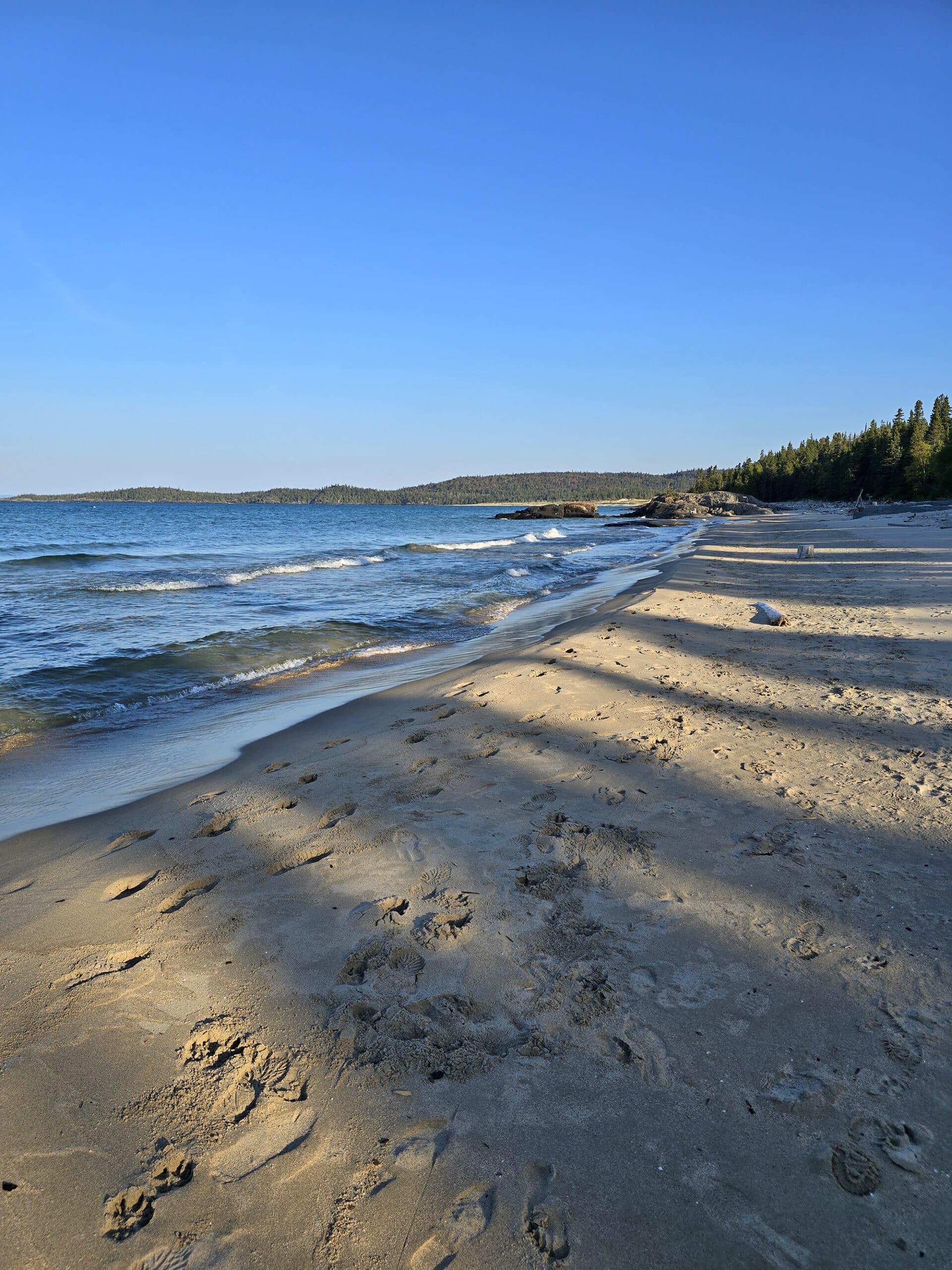 North Beach at Pukaskwa National Park.