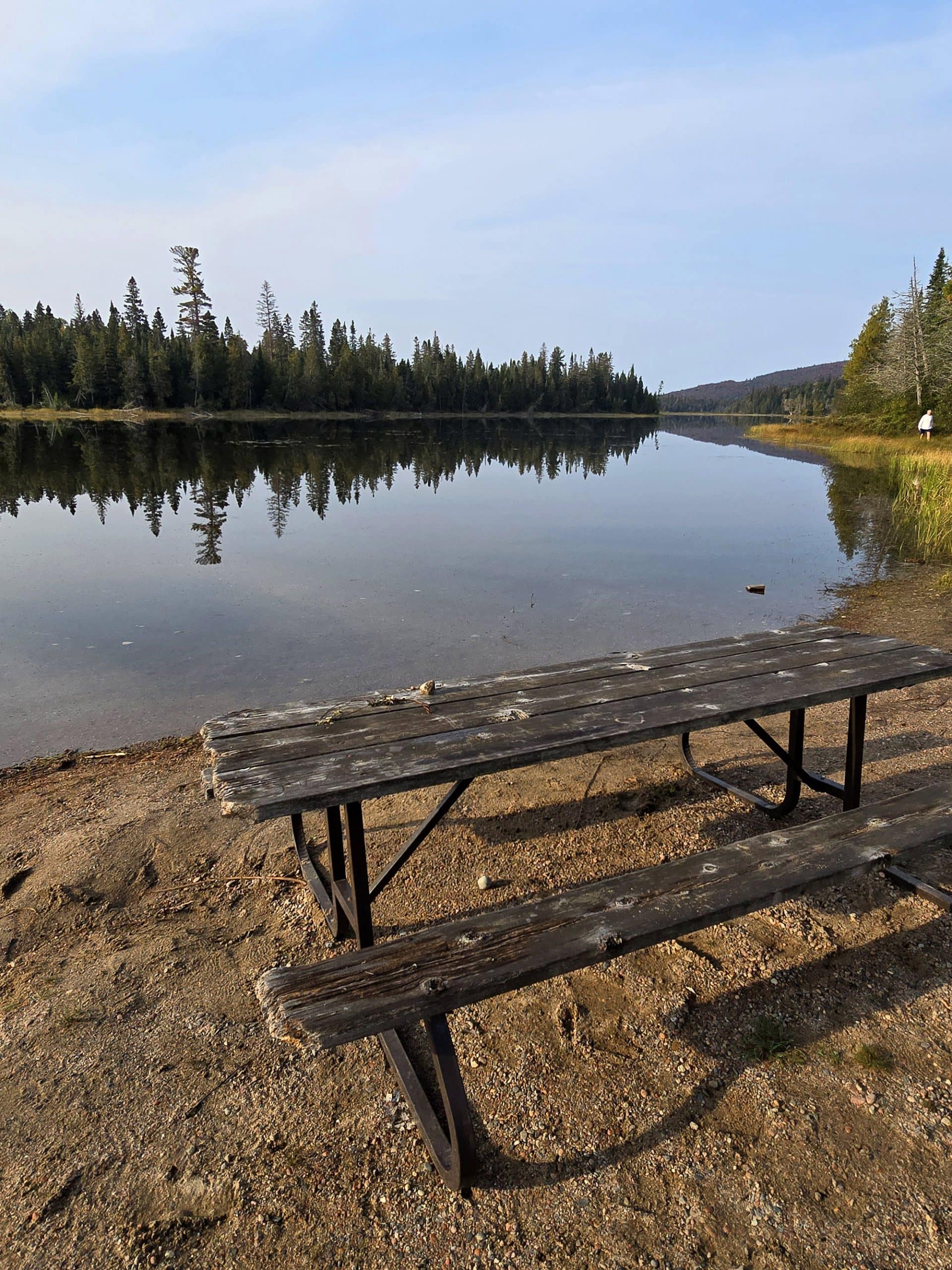 Rabbit Blanket Lake at Sunrise.