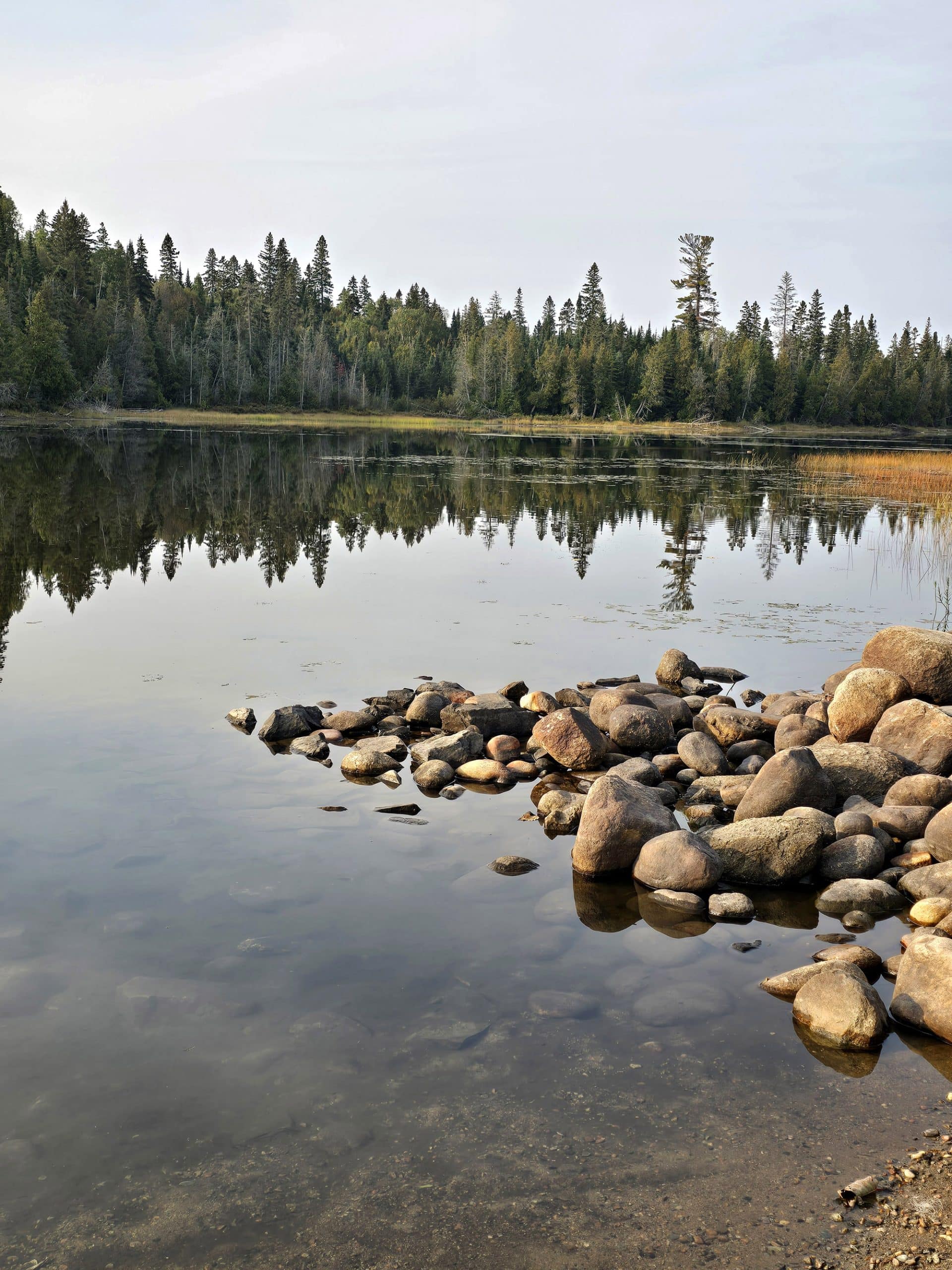 Rabbit Blanket Lake at Sunrise.