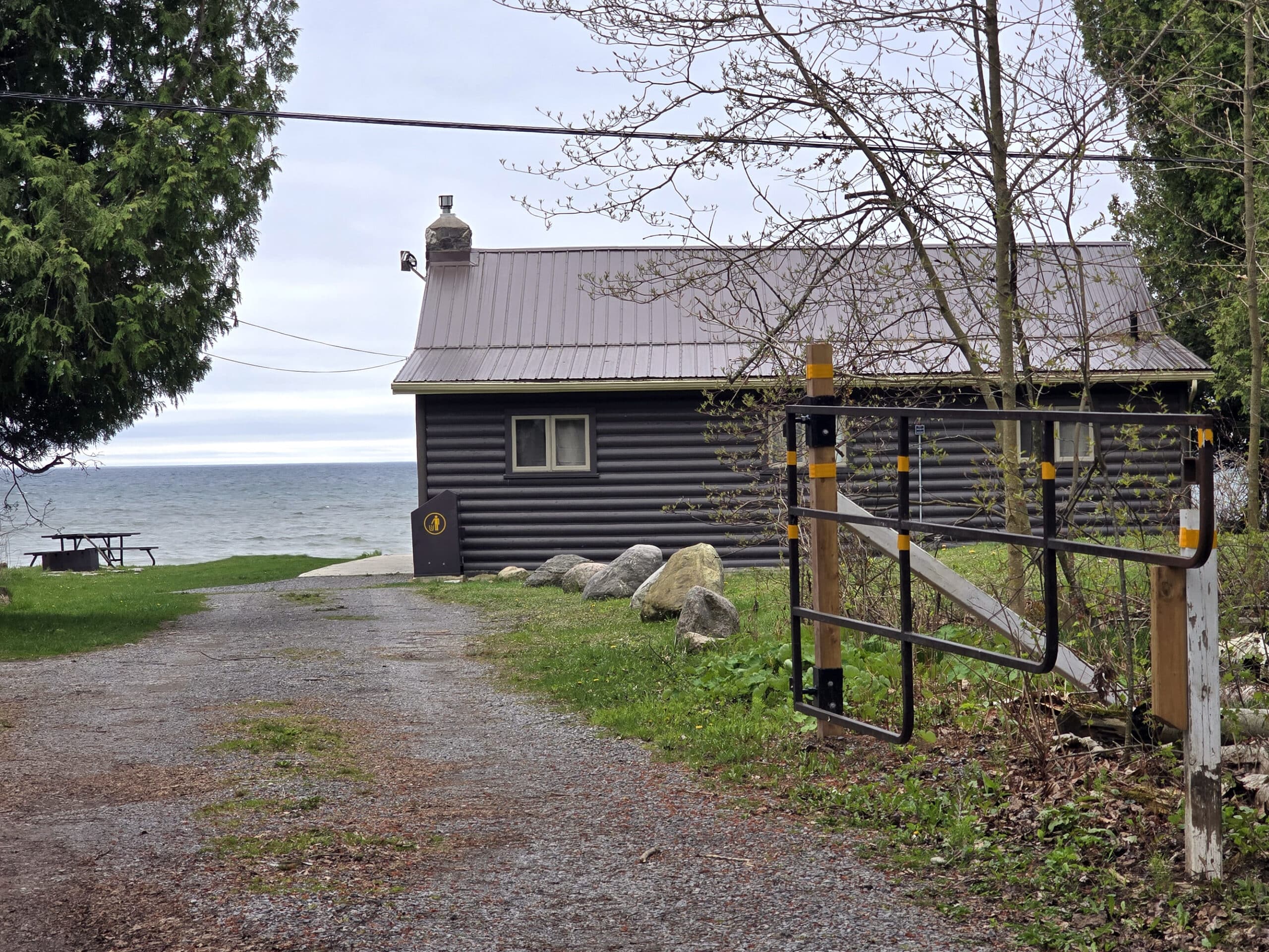 A small cottage overlooking Lake Ontario.