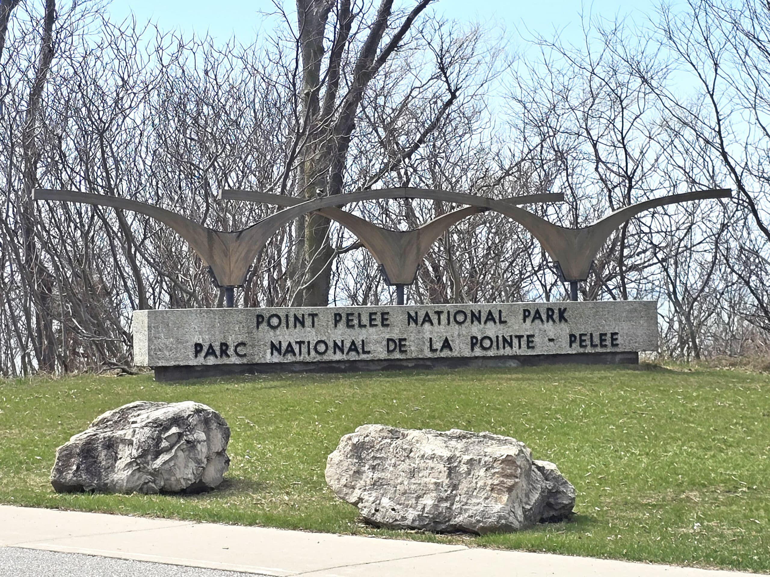 The Point Pelee National Park Sign