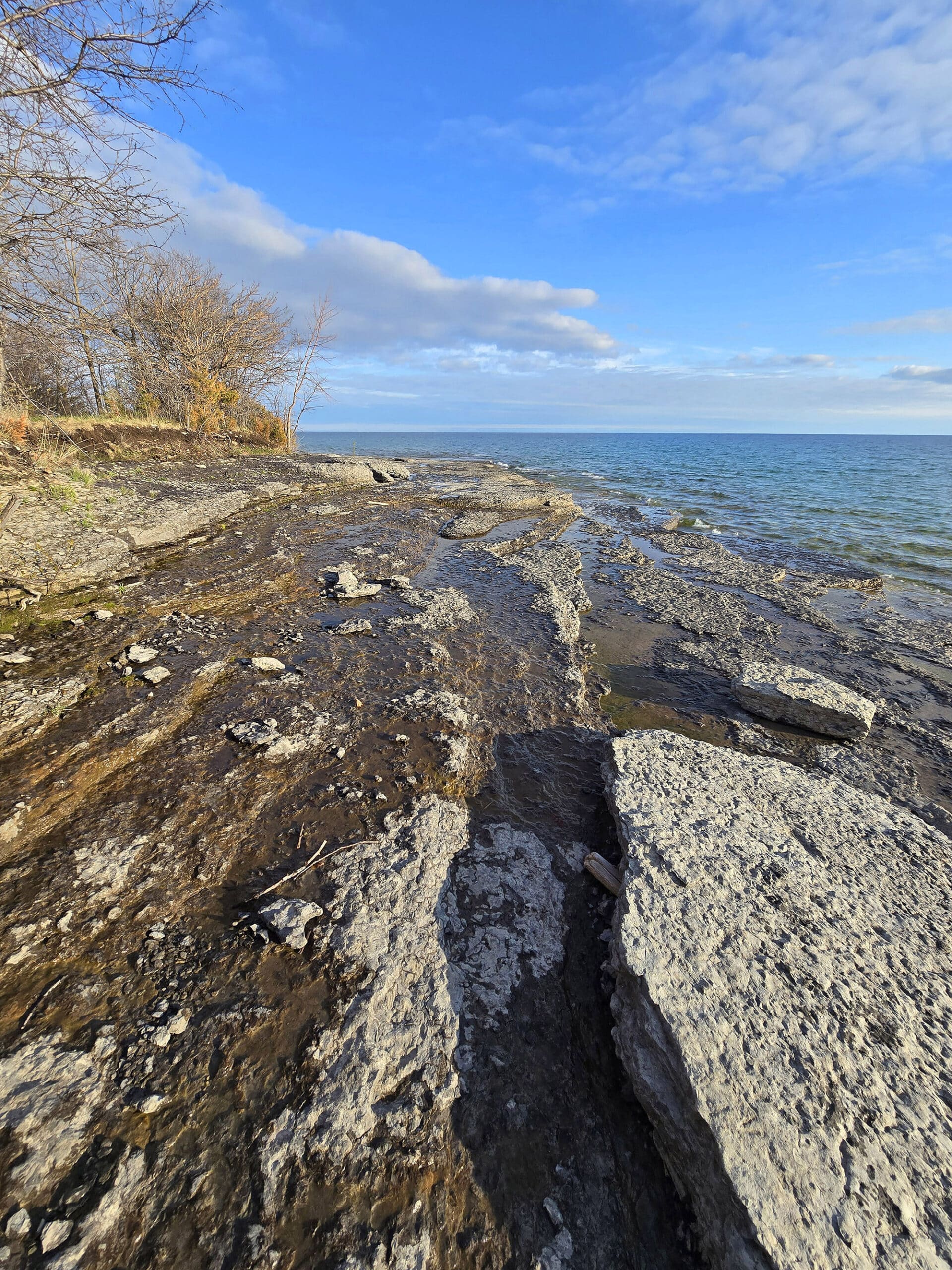 Lake Ontario, as viewed from the beach at Sandbanks Park.