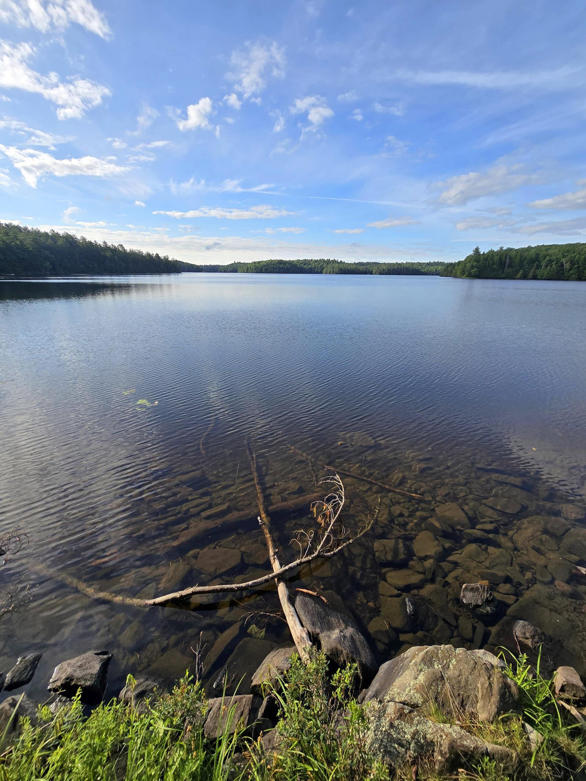 A view over Silent Lake.