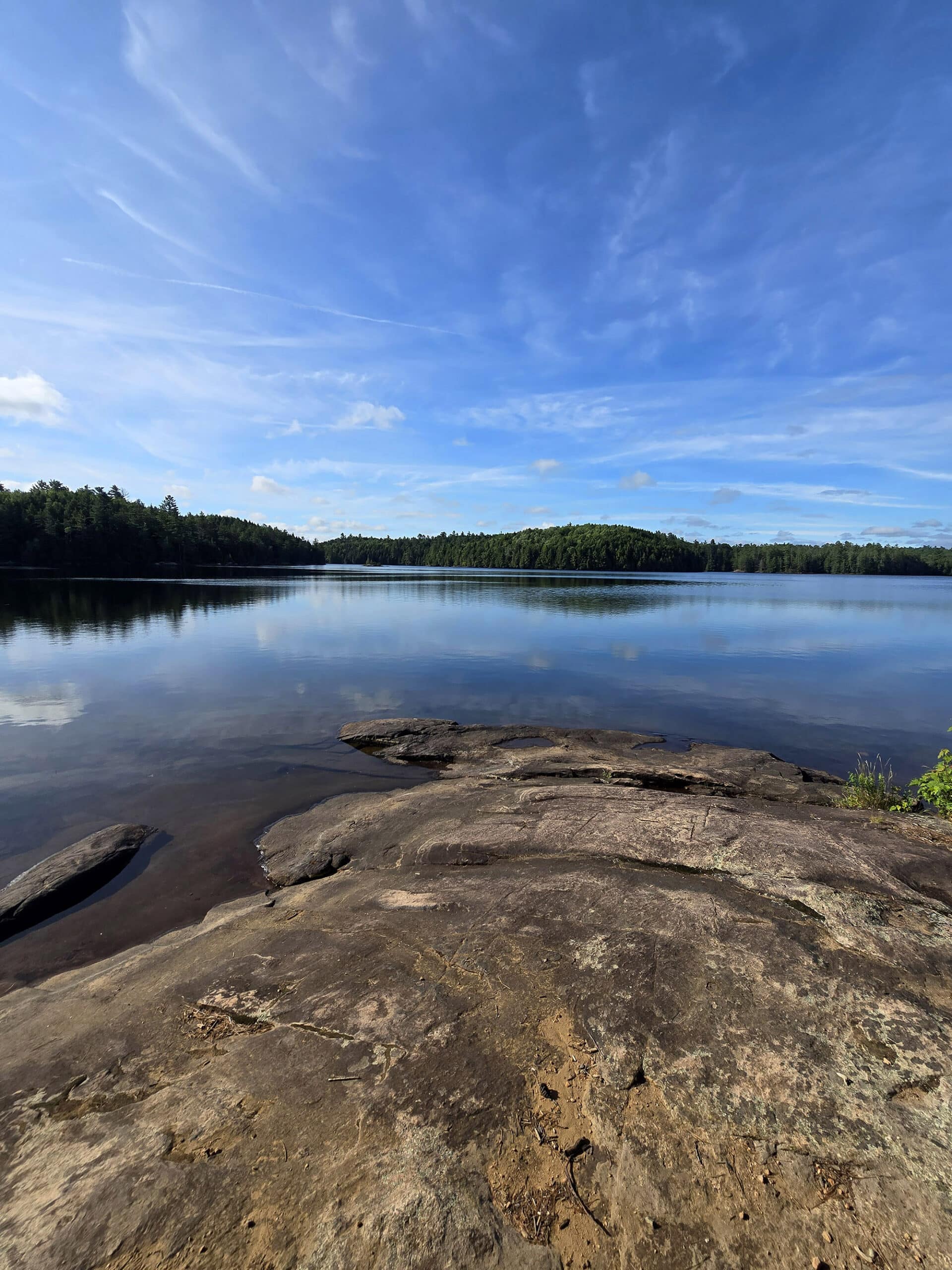 A view over Silent Lake.