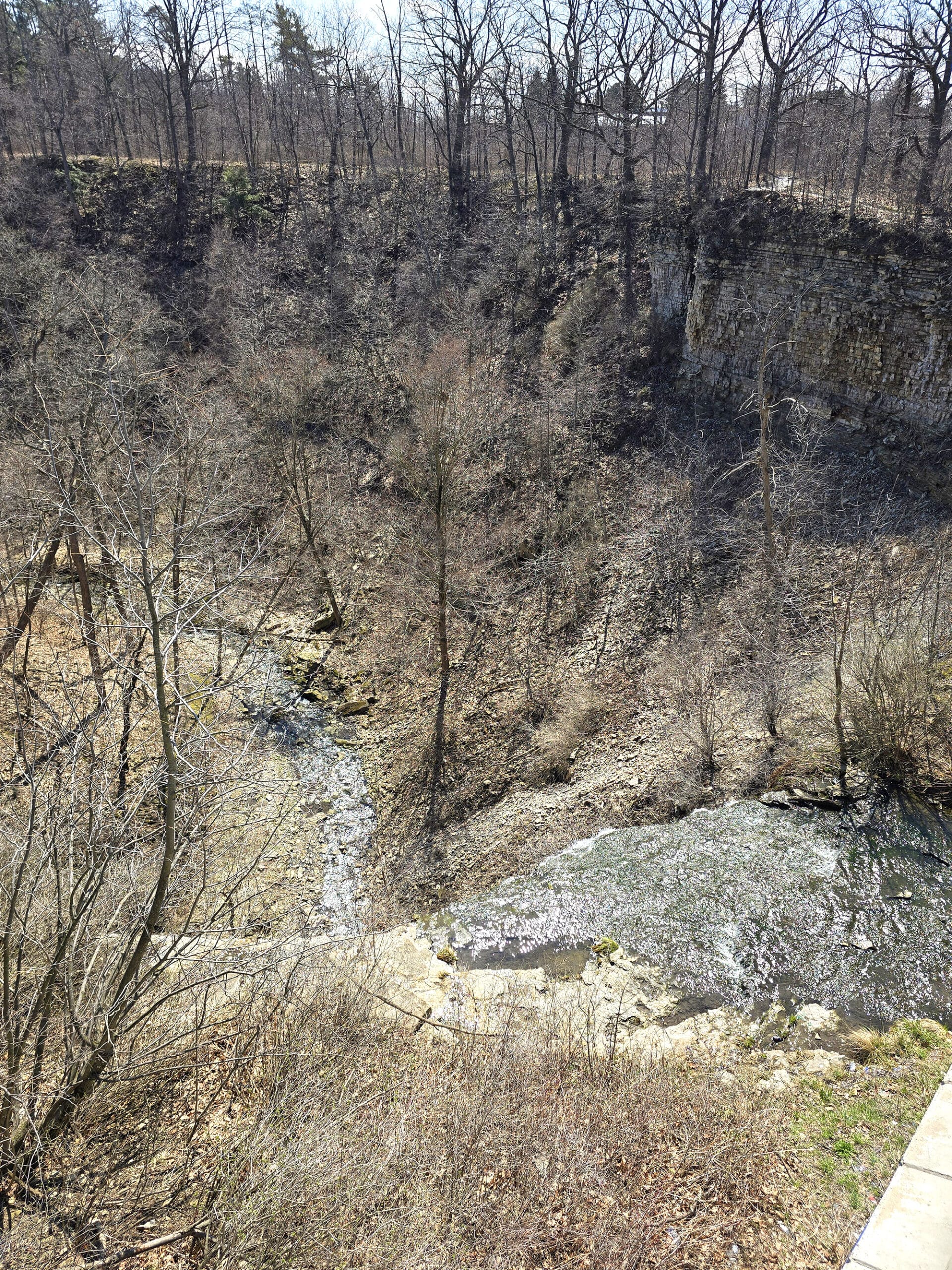 Buttermilk Falls Waterfall.