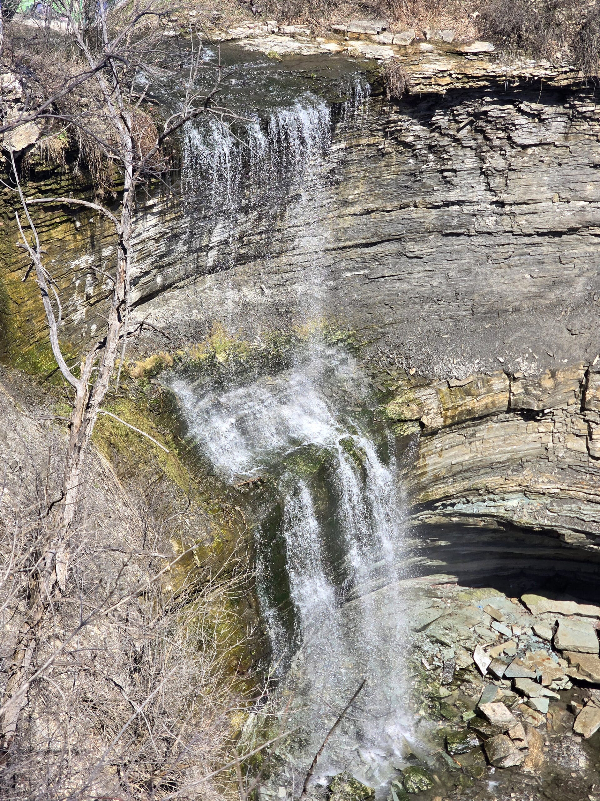 Buttermilk Falls Waterfall.