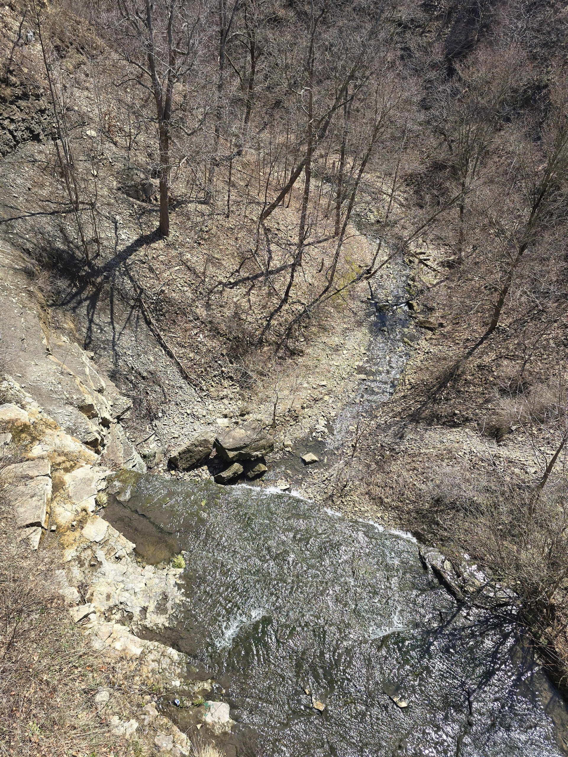 Buttermilk Falls Waterfall.