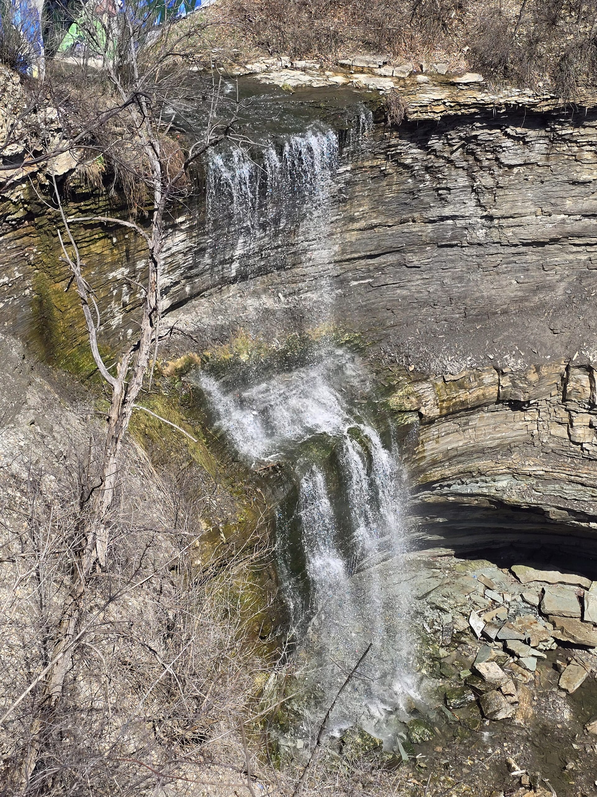 Buttermilk Falls Waterfall.