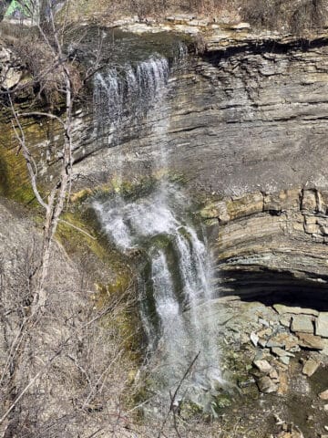Buttermilk Falls Waterfall.