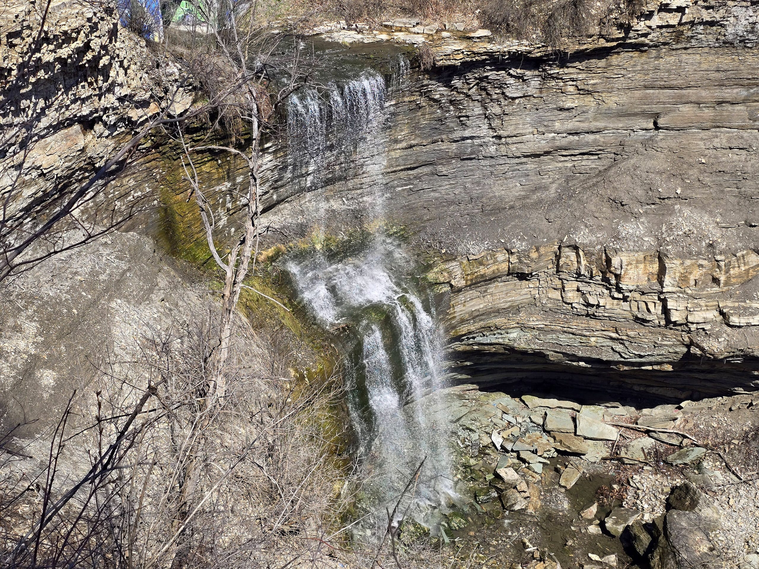 Buttermilk Falls Waterfall.
