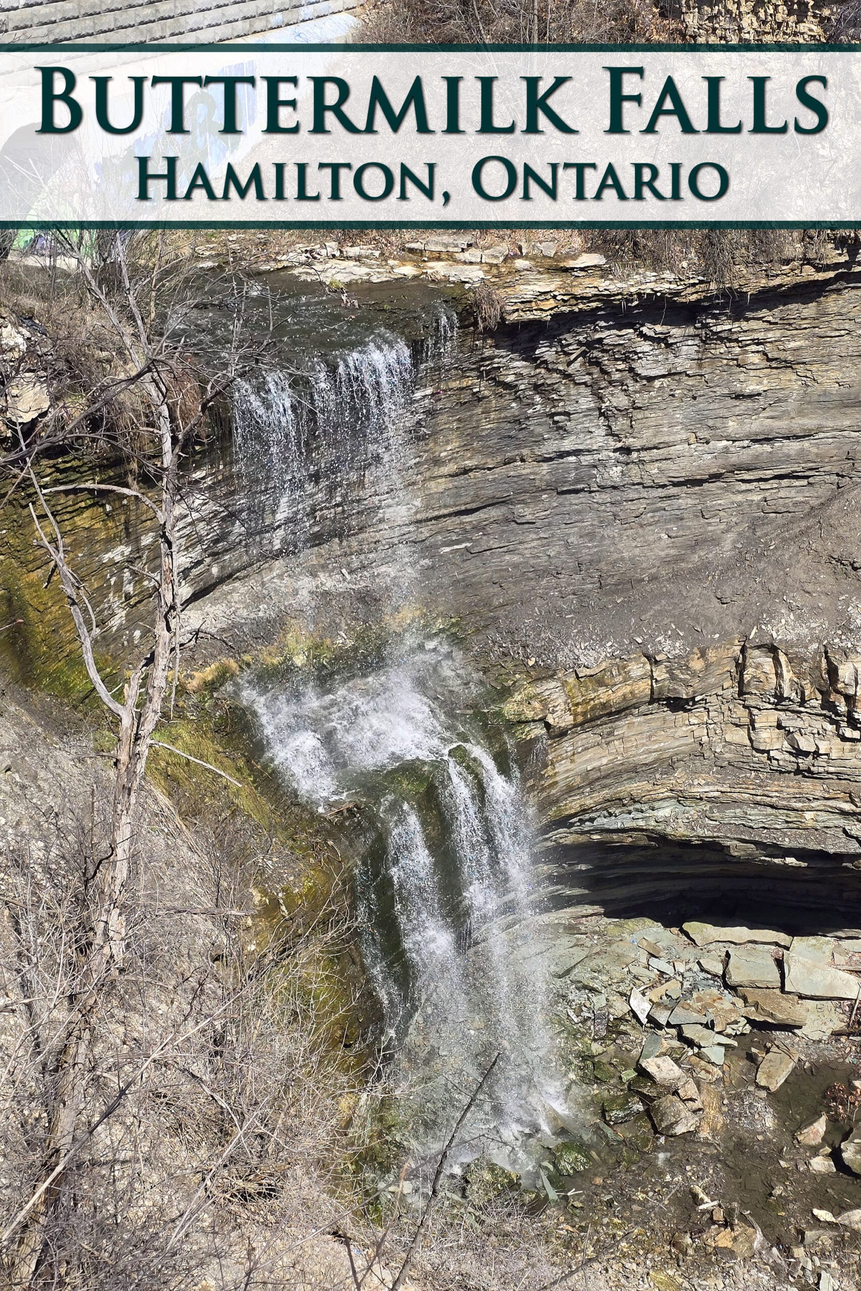 Buttermilk Falls Waterfall.