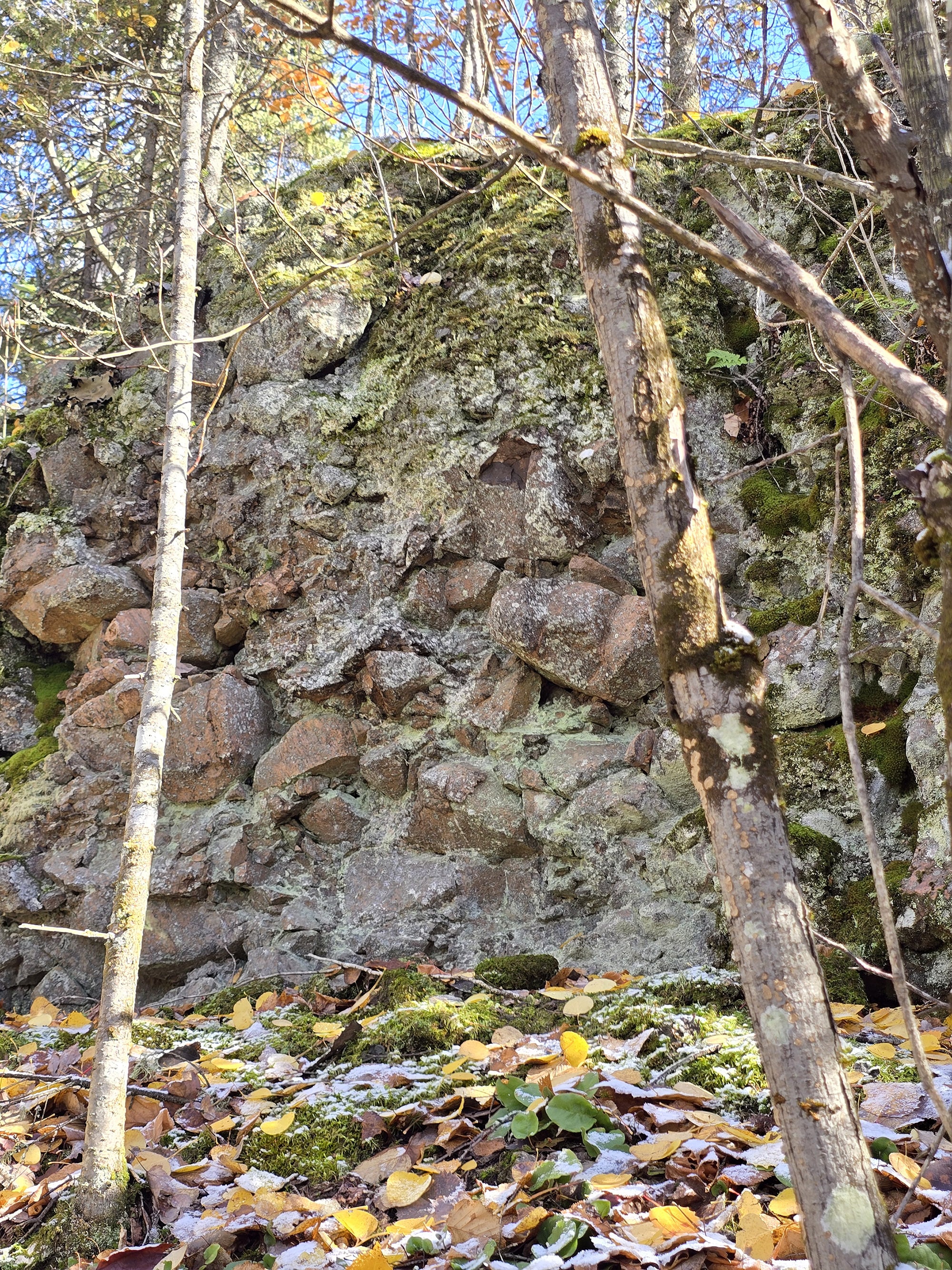 A Scenic View along the Brent Crater Trail in Algonquin Provincial Park.